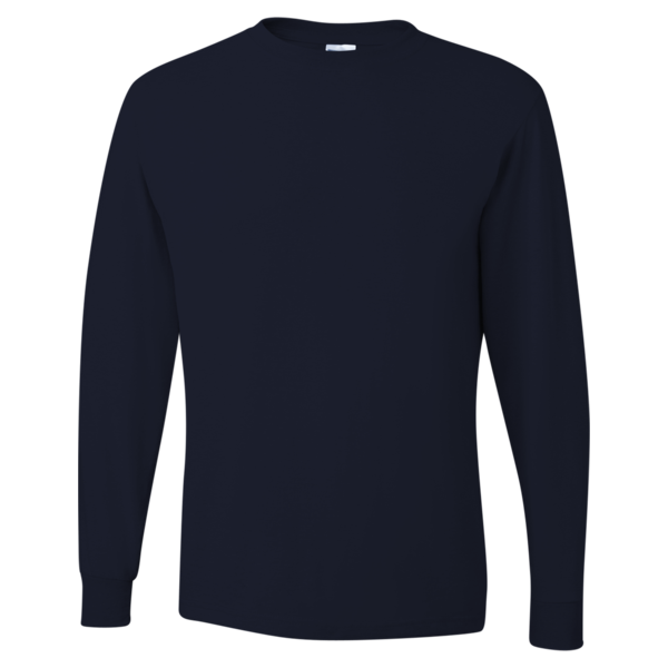 JERZEES Heavyweight Blend 50/50 Long Sleeve T-Shirt 29LSR Cotton/Polyester S-3XL