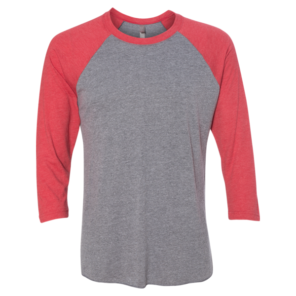 Next Level Unisex Triblend Three-Quarter Sleeve Raglan 3896