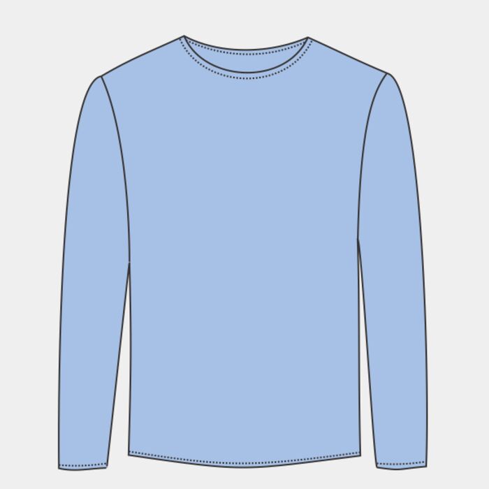 Jerzees Unisex Premium Blended Ringspun Long Sleeve T-Shirt 560LSR Unisex Premium Blended Ringspun Long Sleeve T-Shirt Thumbnail