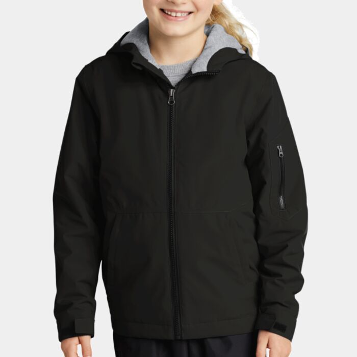 Sport Tek Youth Waterproof Insulated Jacket YST56 Youth Waterproof Insulated Jacket Thumbnail
