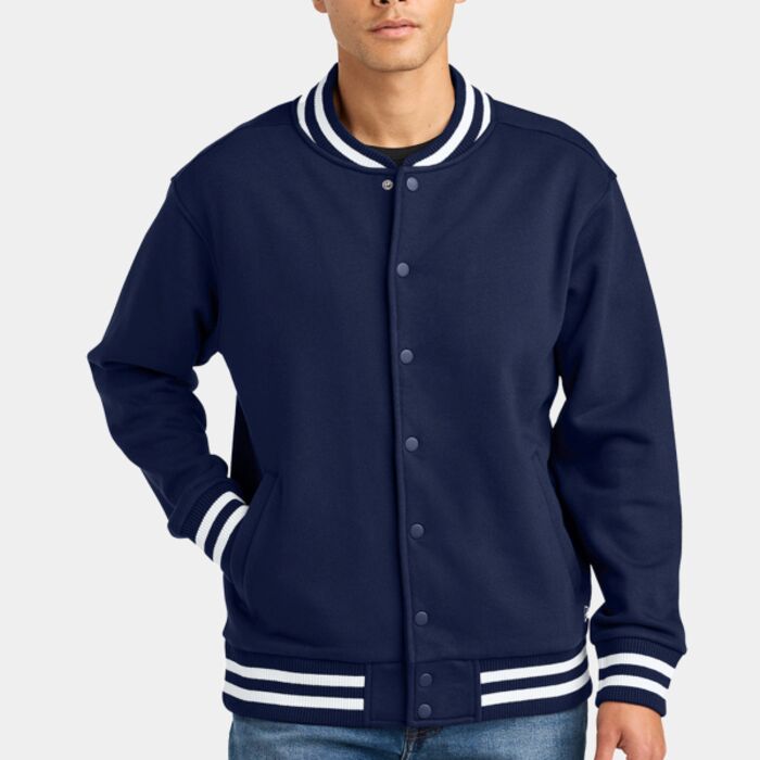 New Era Varsity Heavyweight Fleece Jacket NEA560 Varsity Heavyweight Fleece Jacket Thumbnail