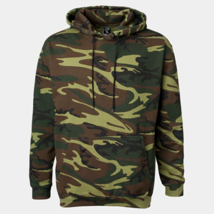 Code Five Unisex Camo Fleece Hoodie Sweatshirt 3969 Unisex Camo Fleece Hoodie Sweatshirt Thumbnail