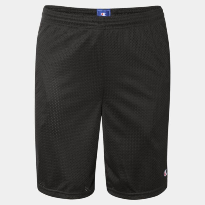 Champion Unisex Polyester Mesh 9" Shorts with Pockets S162 Unisex Polyester Mesh 9" Shorts with Pockets Thumbnail