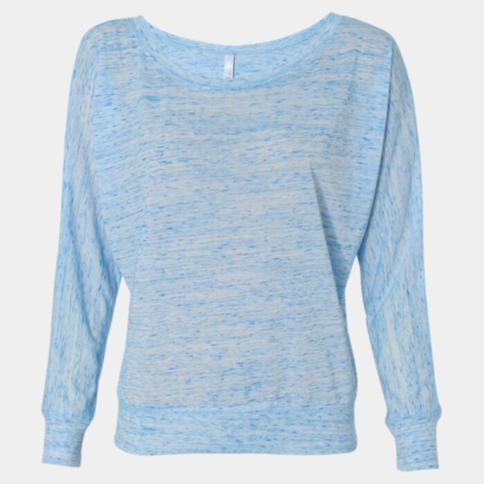 Bella + Canvas Women’s Flowy Off Shoulder Long Sleeve Tee 8850 Women’s Flowy Off Shoulder Long Sleeve Tee Thumbnail