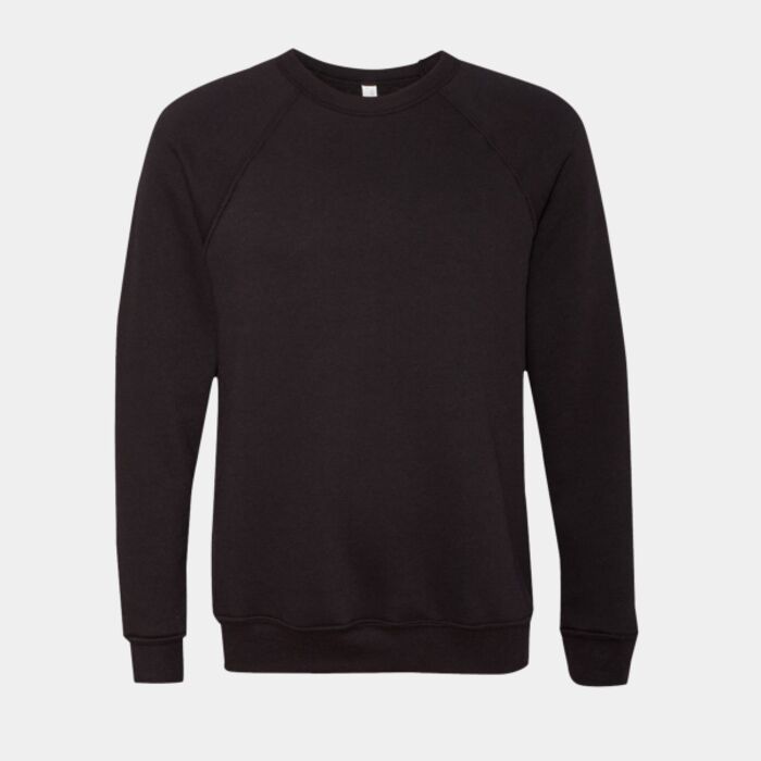 Bella + Canvas Unisex Sponge Fleece Raglan Crewneck Sweatshirt 3901 Unisex Sponge Fleece Raglan Crewneck Sweatshirt Thumbnail