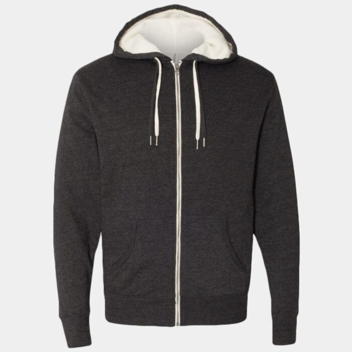 Independent Trading Co. Unisex Sherpa-Lined Hooded Sweatshirt EXP90SHZ Unisex Sherpa-Lined Hooded Sweatshirt Thumbnail