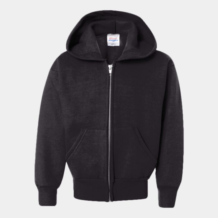Hanes Youth EcoSmart® Full-Zip Hooded Sweatshirt P480 Youth EcoSmart® Full-Zip Hooded Sweatshirt Thumbnail