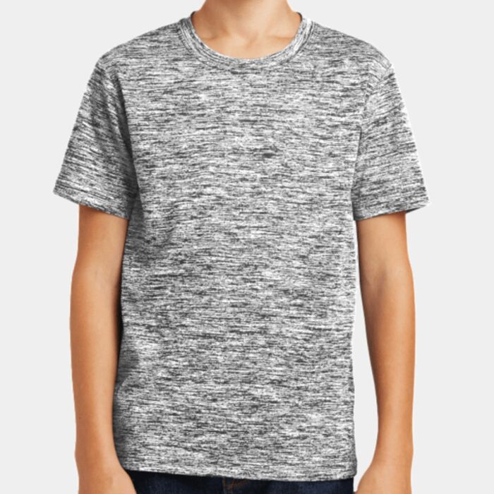 Sport Tek Youth PosiCharge ® Electric Heather Tee YST390 Youth PosiCharge ® Electric Heather Tee Thumbnail
