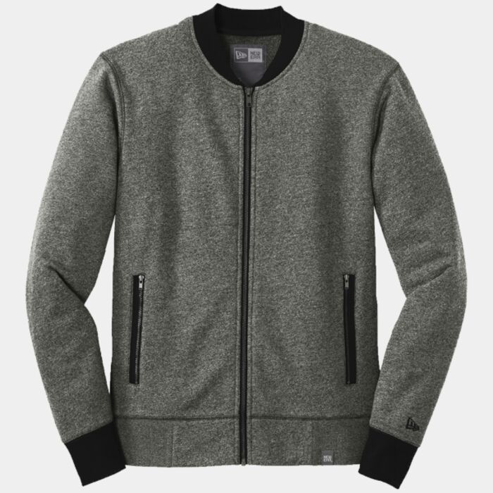 New Era French Terry Baseball Full Zip NEA503 French Terry Baseball Full Zip Thumbnail