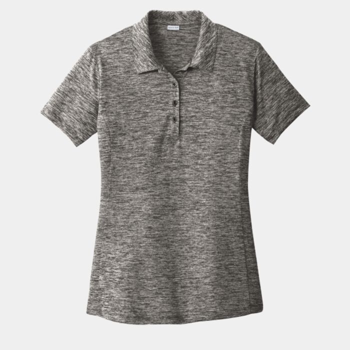 Sport Tek Women's PosiCharge ® Electric Heather Polo LST590 Women's PosiCharge ® Electric Heather Polo Thumbnail