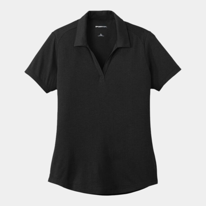 Sport Tek Women's PosiCharge ® Tri Blend Wicking Polo LST405 Women's PosiCharge ® Tri Blend Wicking Polo Thumbnail