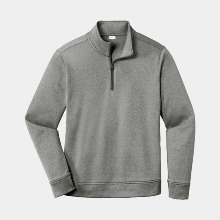Sport Tek PosiCharge ® Sport Wick ® Heather Fleece 1/4 Zip Pullover ST263 PosiCharge ® Sport Wick ® Heather Fleece 1/4 Zip Pullover Thumbnail