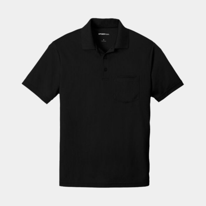 Sport Tek PosiCharge ® RacerMesh ® Pocket Polo ST640P PosiCharge ® RacerMesh ® Pocket Polo Thumbnail
