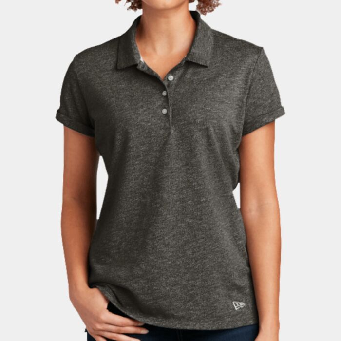 New Era Women's Slub Twist Polo LNEA301 Women's Slub Twist Polo Thumbnail
