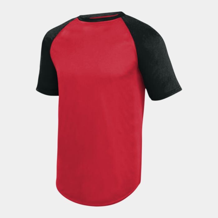 Augusta Sportswear Unisex Wicking Short Sleeve Baseball Jersey 1508 Unisex Wicking Short Sleeve Baseball Jersey Thumbnail