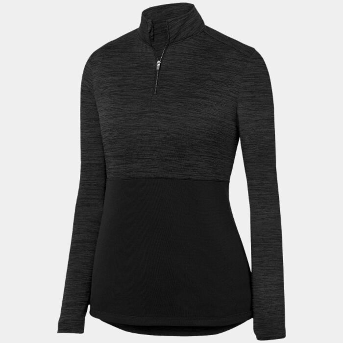 Augusta Sportswear Women's Shadow Tonal Heather Quarter-Zip Pullover 2909 Women's Shadow Tonal Heather Quarter-Zip Pullover Thumbnail