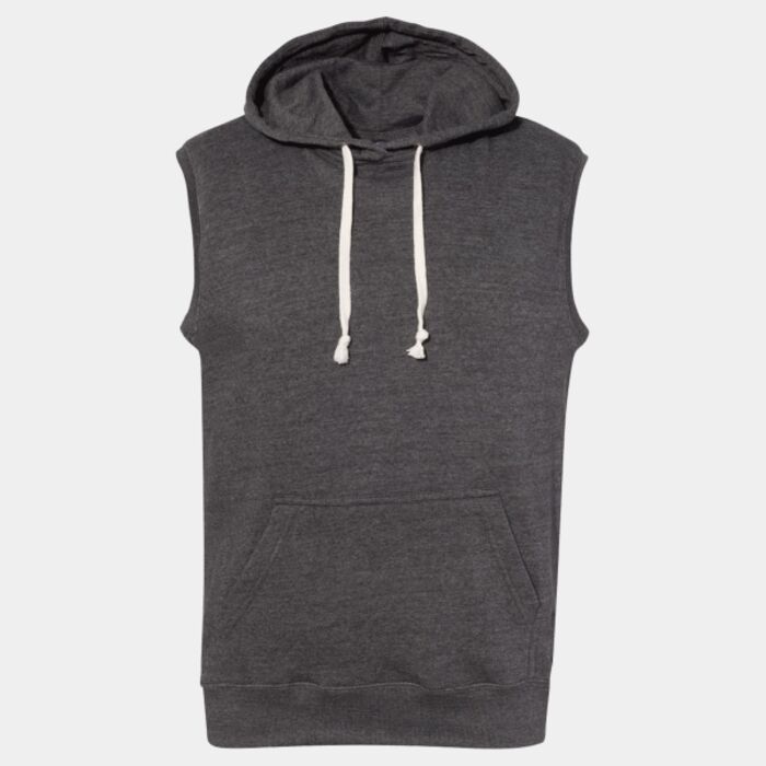 J. America Triblend Sleeveless Hooded Sweatshirt 8877 Triblend Sleeveless Hooded Sweatshirt Thumbnail