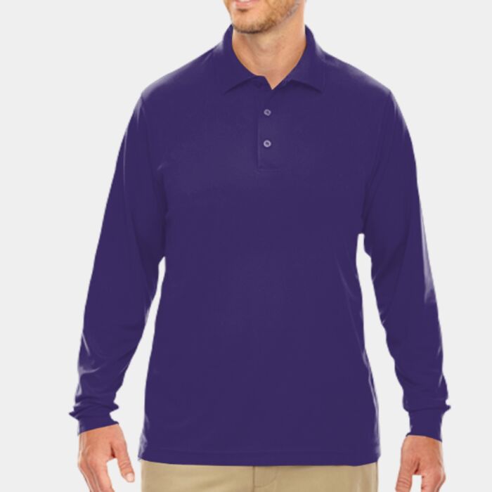 Core 365 Men's Pinnacle Performance Long-Sleeve Piqué Polo 88192 Men's Pinnacle Performance Long-Sleeve Piqué Polo Thumbnail