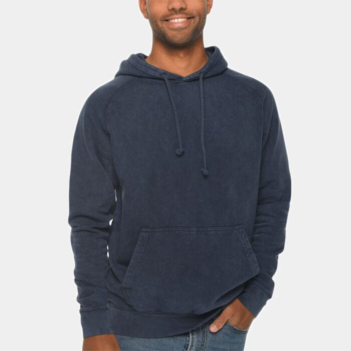 Unisex Vintage Raglan Hooded Sweatshirt Thumbnail