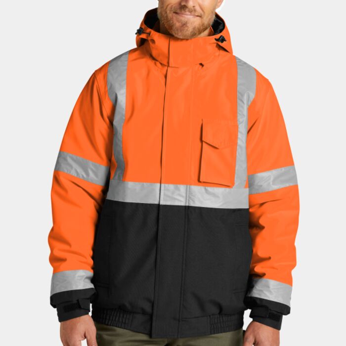 CornerStone Ansi 107 Class 3 Economy Waterproof Insulated Bomber Jacket CSJ500 Ansi 107 Class 3 Economy Waterproof Insulated Bomber Jacket Thumbnail