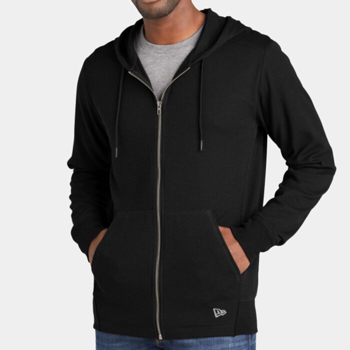 New Era Thermal Full Zip Hoodie NEA141 Thermal Full Zip Hoodie Thumbnail