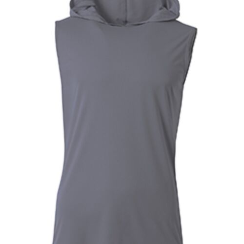 Men's Cooling Performance Sleeveless Hooded T-shirt Thumbnail