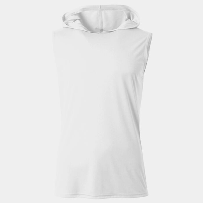 A4 Men's Cooling Performance Sleeveless Hooded T-shirt N3410 Men's Cooling Performance Sleeveless Hooded T-shirt Thumbnail