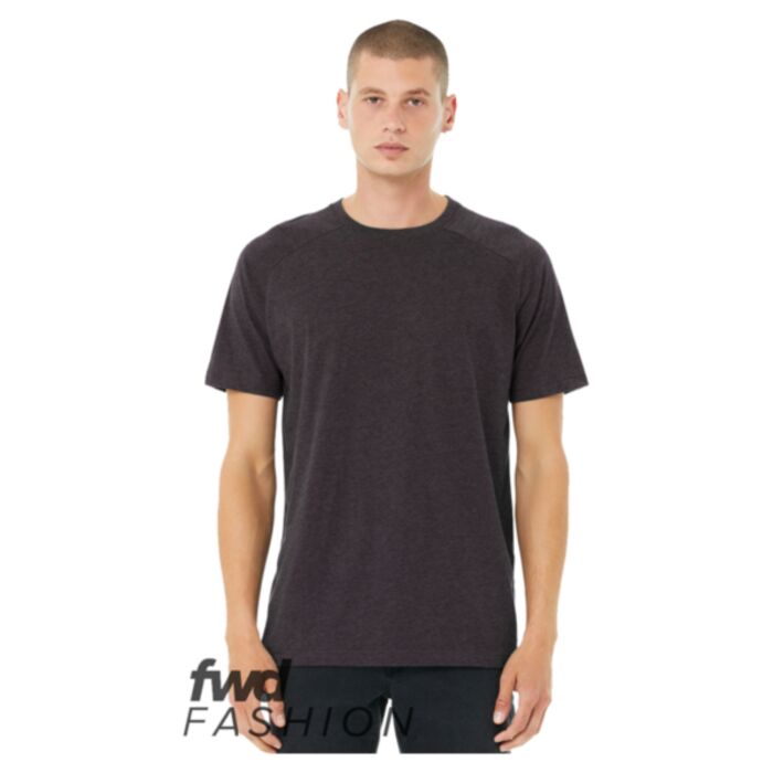 Bella + Canvas Men's Heather CVC Raglan Tee 3201 Men's Heather CVC Raglan Tee Thumbnail