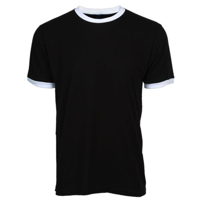 Unisex Fine Jersey Ringer T-Shirt Thumbnail