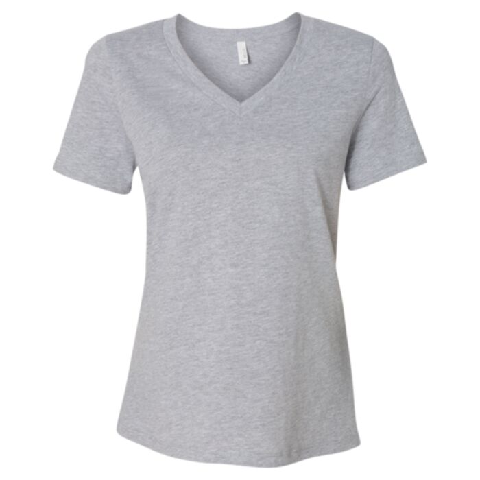 Bella + Canvas Women's Relaxed Heather CVC V-Neck Tee 6405CVC Women's Relaxed Heather CVC V-Neck Tee Thumbnail