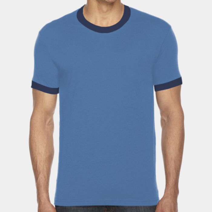 American Apparel USA-Made 50/50 Ringer Tee BB410 USA-Made 50/50 Ringer Tee Thumbnail