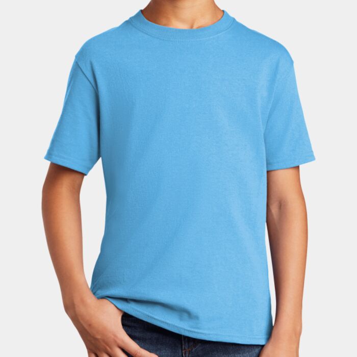 Port & Company Youth Core Cotton DTG Tee PC54YDTG Youth Core Cotton DTG Tee Thumbnail