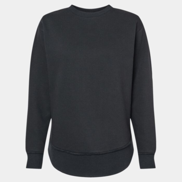 LAT Women's Weekend Fleece Crewneck Sweatshirt 3525 Women's Weekend Fleece Crewneck Sweatshirt Thumbnail