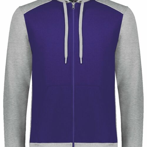 Unisex Eco Revive™ Three-Season Triblend Fleece Full-Zip Hooded Sweatshirt Thumbnail