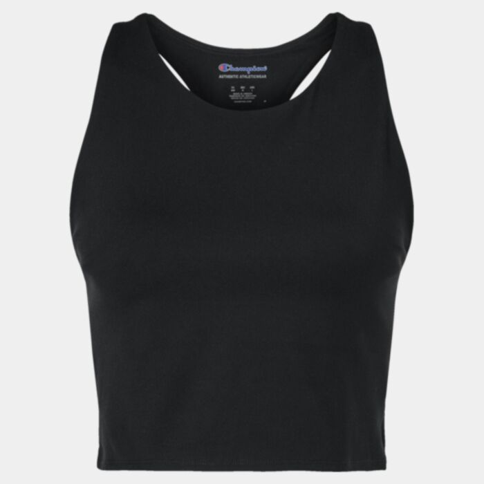 Champion Women's Crop Racerback Tank Top CHP110 Women's Crop Racerback Tank Top Thumbnail