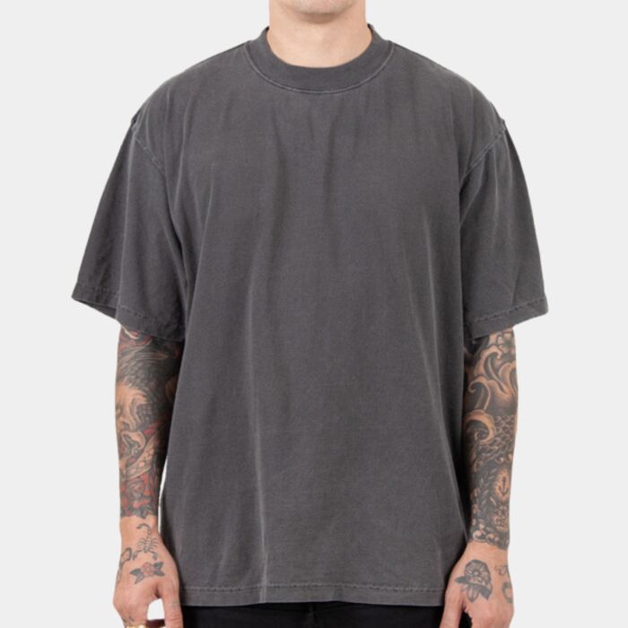 Shaka Wear Men's Garment Dyed Reverse T-Shirt SHGRS Men's Garment Dyed Reverse T-Shirt Thumbnail