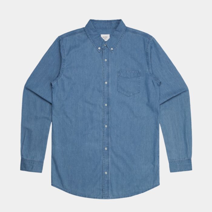 BLUE DENIM SHIRT Thumbnail