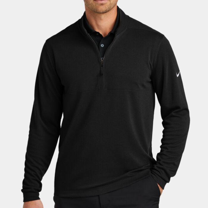 Nike Textured 1/2 Zip Cover Up NKDX6702 Textured 1/2 Zip Cover Up Thumbnail