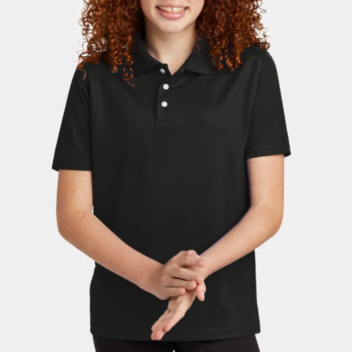 Sport Tek Youth UV Micropique Polo YST740 Youth UV Micropique Polo Thumbnail