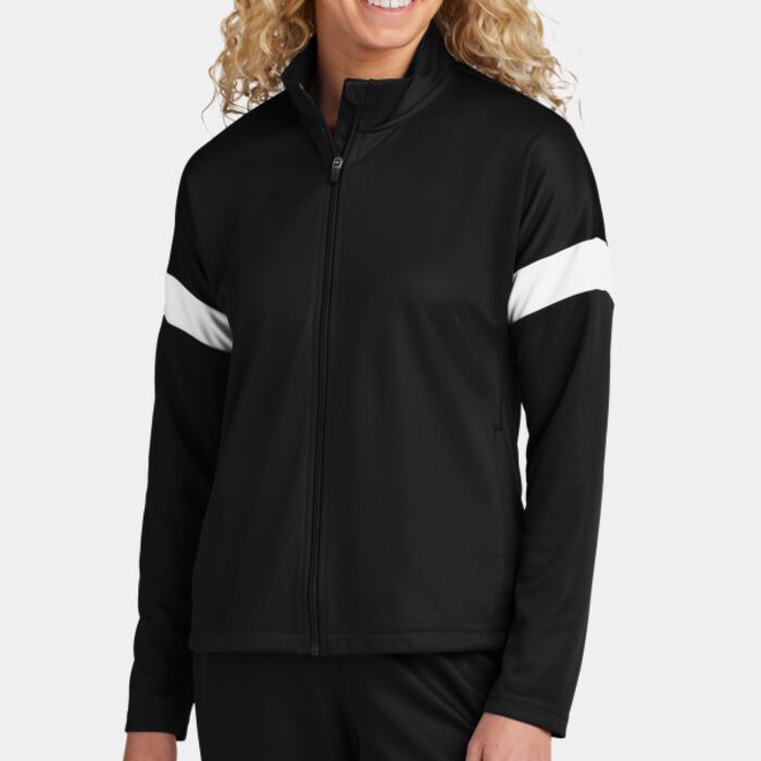 Sport Tek Women's Travel Full Zip Jacket LST800 Women's Travel Full Zip Jacket Thumbnail