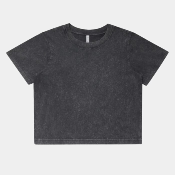 WOS STONE WASH HEAVY CROP Thumbnail