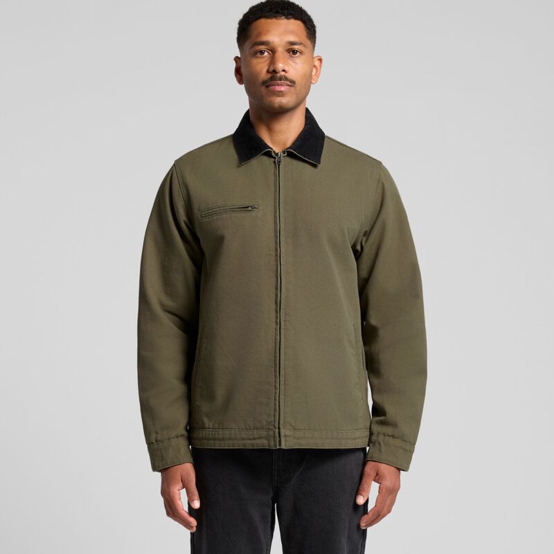 CANVAS CORD COLLAR JACKET Thumbnail