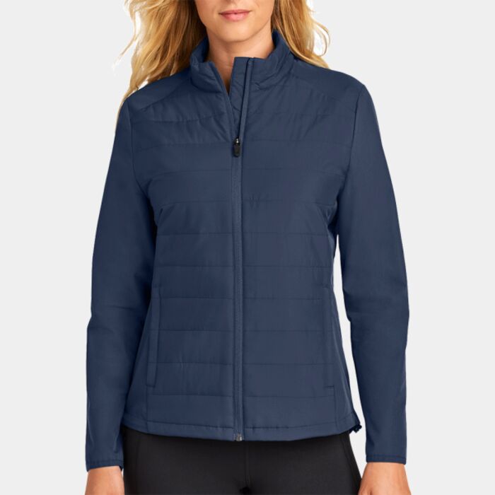 Sport Tek Women's Teknical Hybrid Jacket LST940 Women's Teknical Hybrid Jacket Thumbnail
