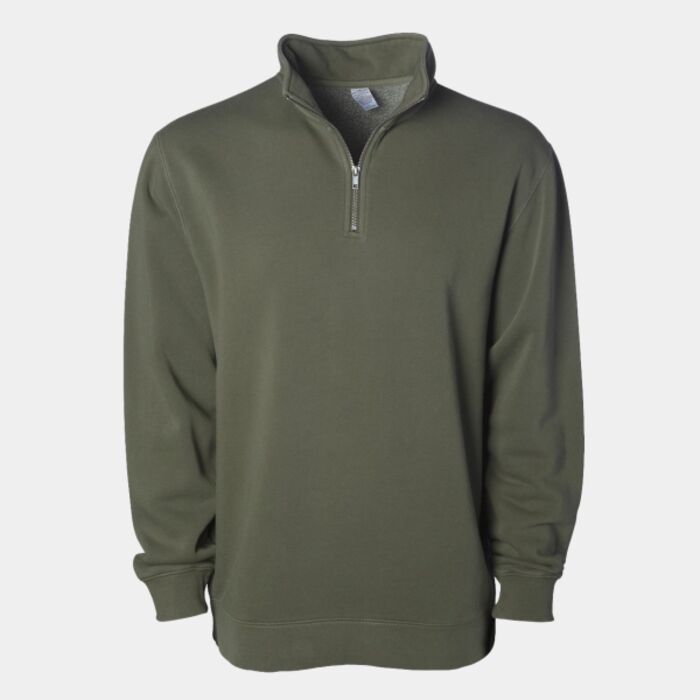 Unisex Pigment-Dyed Quarter-Zip Pullover Thumbnail