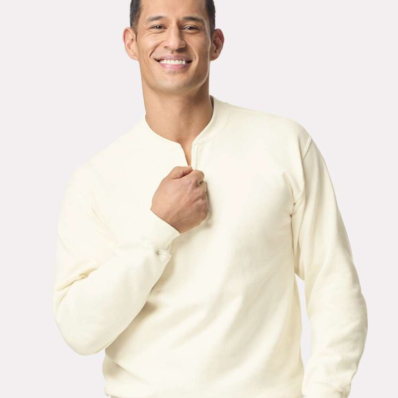 GIL ADT SOFTSTYLE 1/4 ZIP SWT Thumbnail