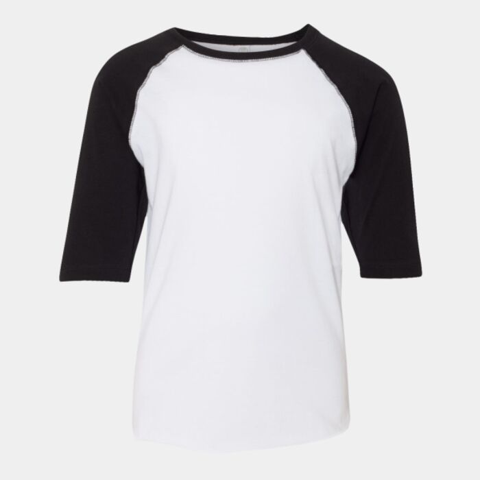 LAT YTH 3/4 SLV BBLL T Thumbnail