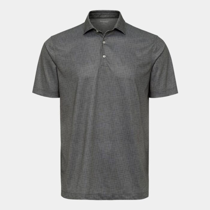 PRG ADT TEXURED LINEN POLO Thumbnail