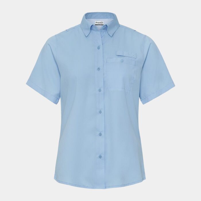 PRG LDY PERFORM S/S CAMO SHIRT Thumbnail