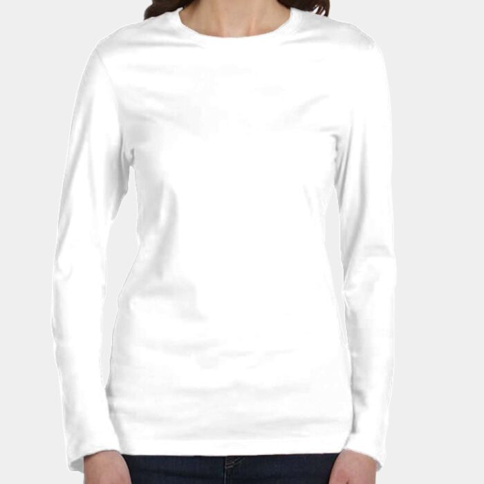 Ladies' Jersey Long-Sleeve T-Shirt Thumbnail