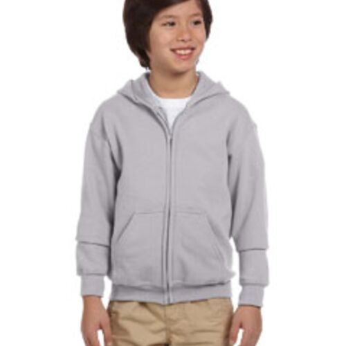 Youth Heavy Blend™ Full-Zip Hooded Sweatshirt Thumbnail